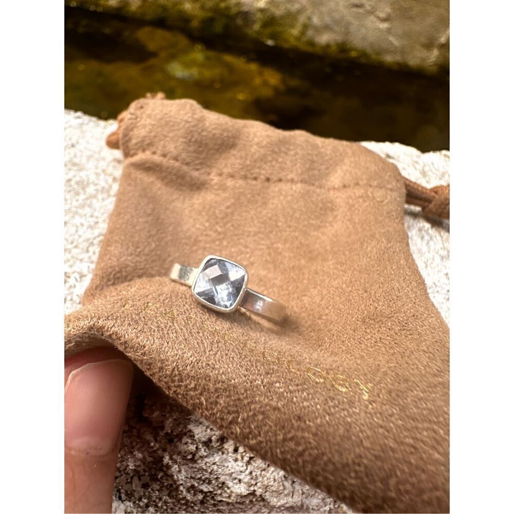 Sara Blaine quartz sterling ring